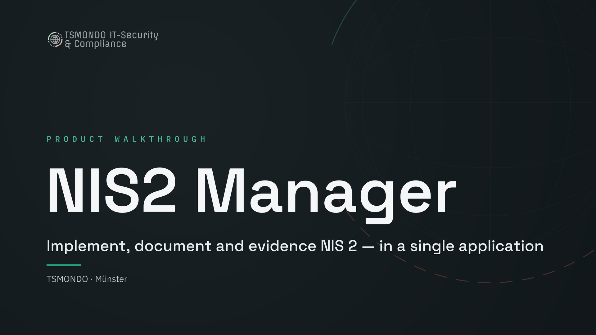 Slide 1 of 22: NIS2 Manager